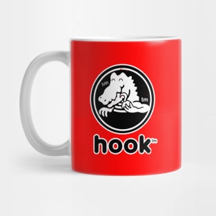 Funny Captain Hook Peter Pan Neverland Crocodile Logo Parody Mug